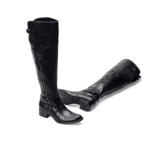 Crown by Børn tall leather riding boots